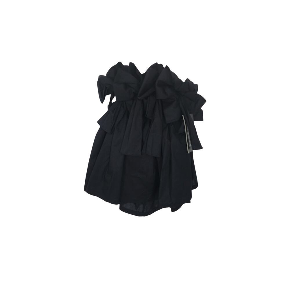Tuckernuck Black Bows Off the Shoulder Linden Blouse Sz XS - Picture 6 of 7